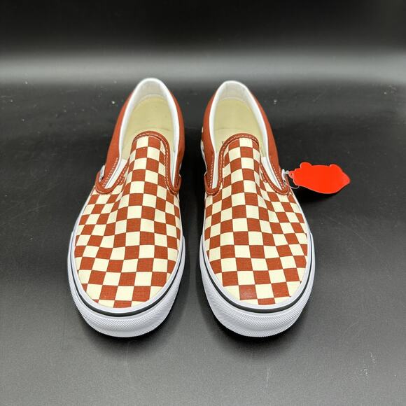 VANS Classic Slip-On Ceris Red Canvas Sneakers VN0A4U38WS2 Men’s Size 9 - Picture 3 of 6